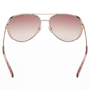 Marc Jacobs MARC 686/S Aviator Sunglasses for Women — interior view, Non-Polarized lens detail