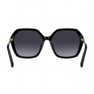 Marc Jacobs MARC 689/S Oversized Sunglasses for Women — interior view, Grey lens detail