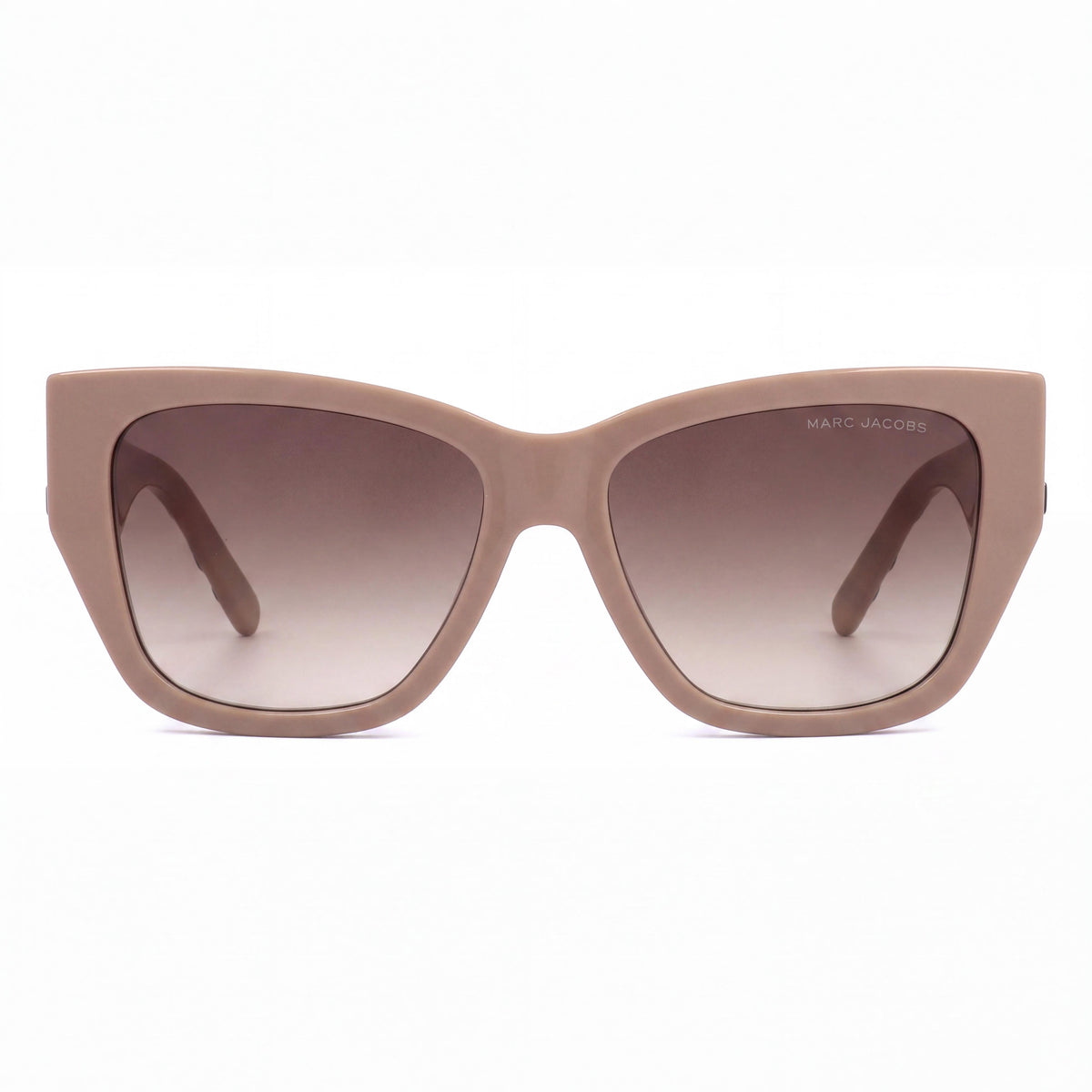 Gafas de sol Marc Jacobs MARC 695/S para hombre, cuadradas, de acetato color marrón nude, con lentes marrones degradadas no polarizadas y protección UV, 55mm, Photo 2
