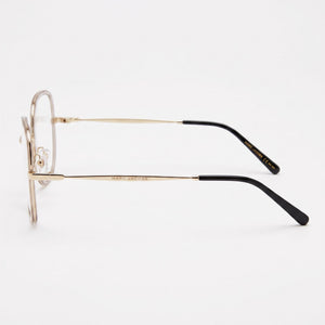 Marc Jacobs Marc 701 Rectangle Eyeglasses for Women — front view, Alloy Steel