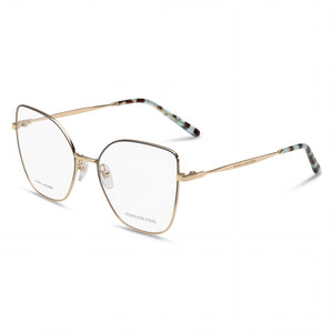 Marc Jacobs MARC 704 Gold Cat Eye Eyeglasses for Women, Stainless Steel frame
