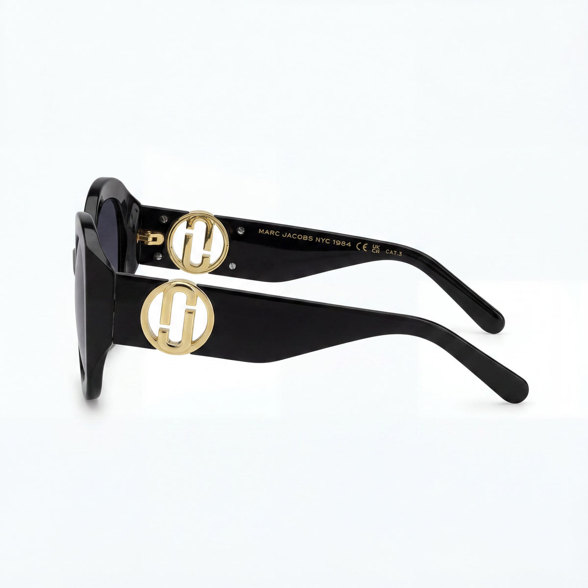 Marc Jacobs MARC 722/S Black Butterfly Sunglasses for Women, 56mm, Photo 3