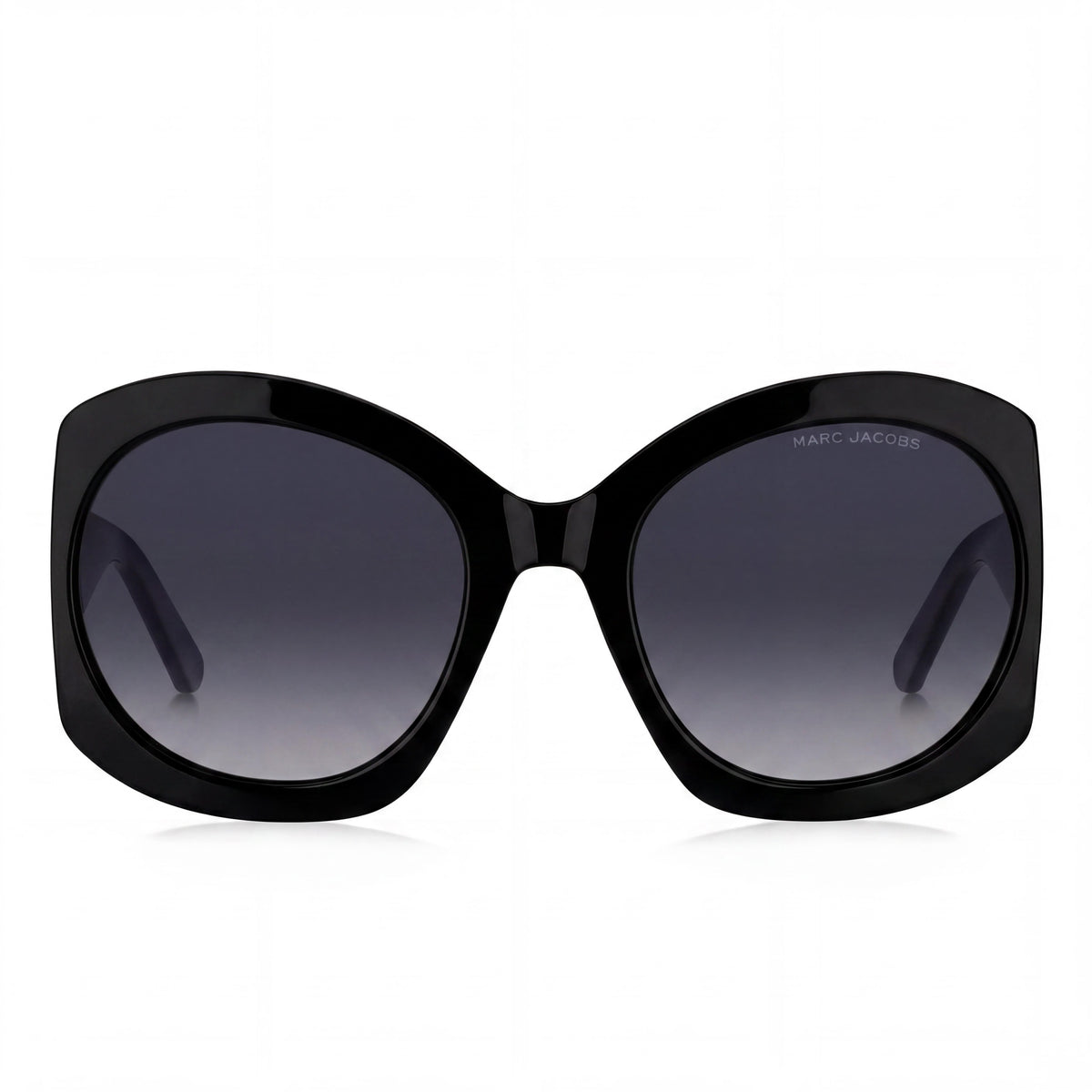 Marc Jacobs Marc 722/S Black Gold Cat Eye Sunglasses for Women, 56mm, Photo 2