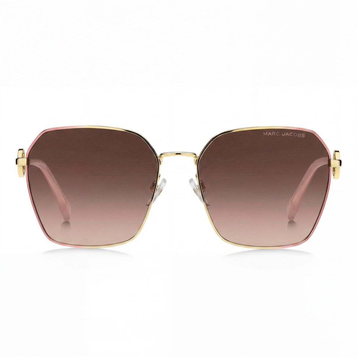 Marc Jacobs MARC 729/S Gold Pink Rectangle Sunglasses for Women, 58mm, Photo 2