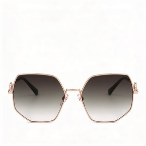 Marc Jacobs MARC 730/S Square Eyeglasses for Women — front view, Metal