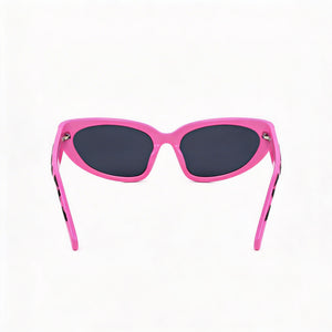 Marc Jacobs MARC 738/S Rectangle Sunglasses for Women — interior view, Non-Polarized lens detail