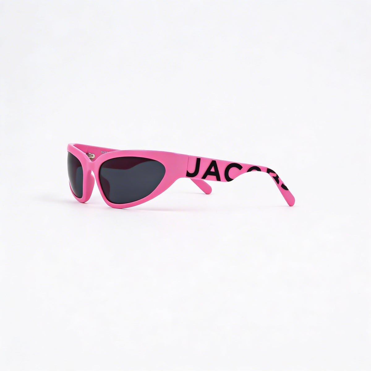 Gafas de sol casuales Marc Jacobs para mujer, propionato de celulosa negro fucsia, lentes grises, 61-20-125, Photo 3