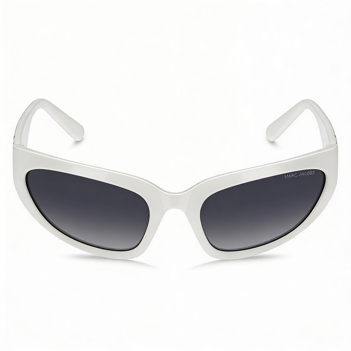 Marc Jacobs Marc 738/S White Black Oval Sunglasses for Women, 61mm, Photo 2