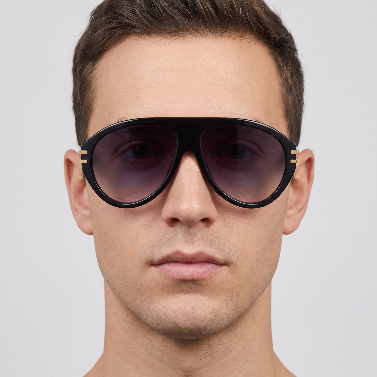 Marc Jacobs MARC 747/S Black Aviator Sunglasses Unisex, 58mm, Photo 4