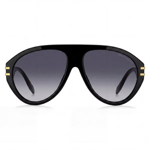 Marc Jacobs MARC 747/S Rectangle Sunglasses Unisex — front view, Acetate frame