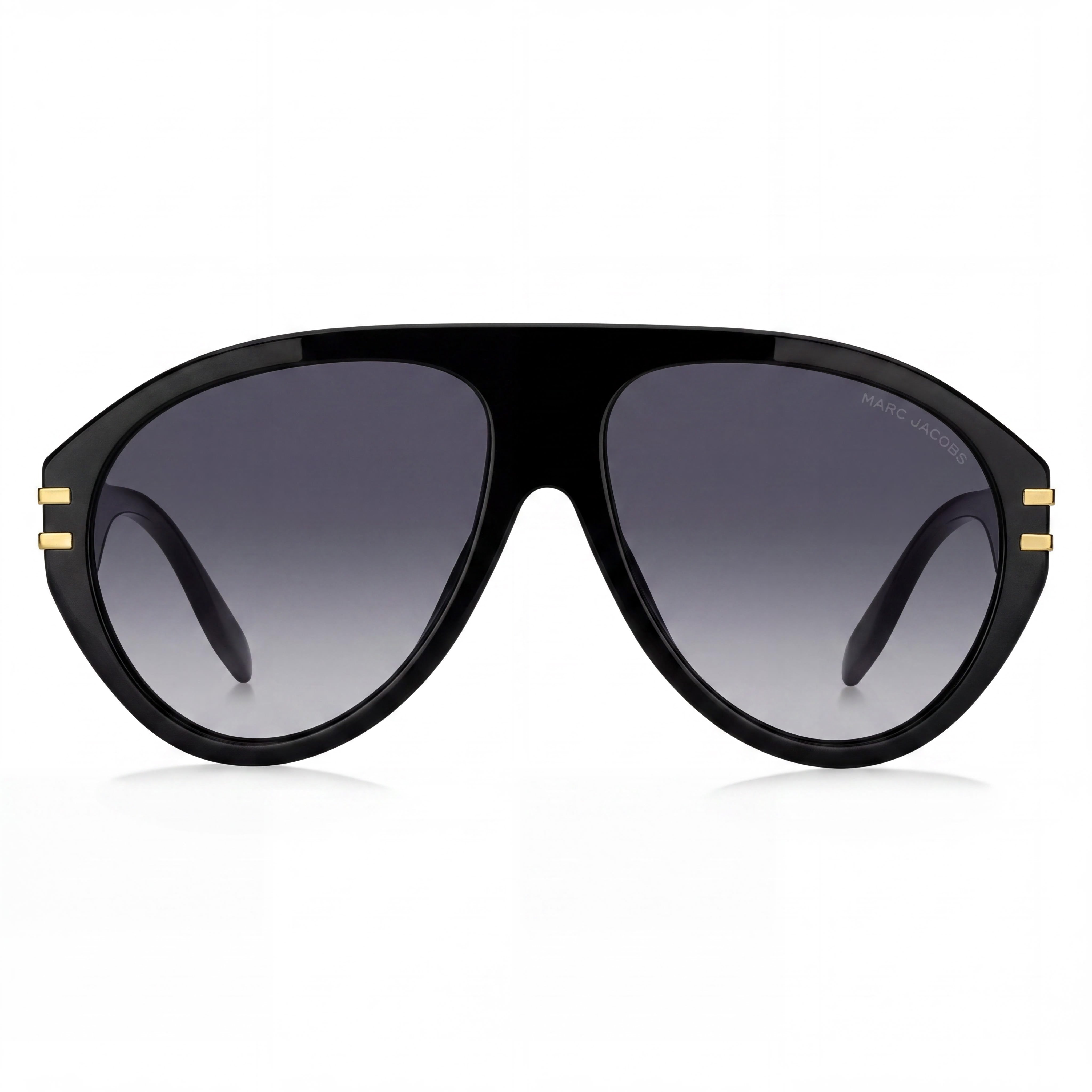 Marc Jacobs MARC 747/S - Gafas de sol unisex de acetato, estilo casual, montura negra, gris oscuro, sin polarizar, 58-15-145, Photo 2