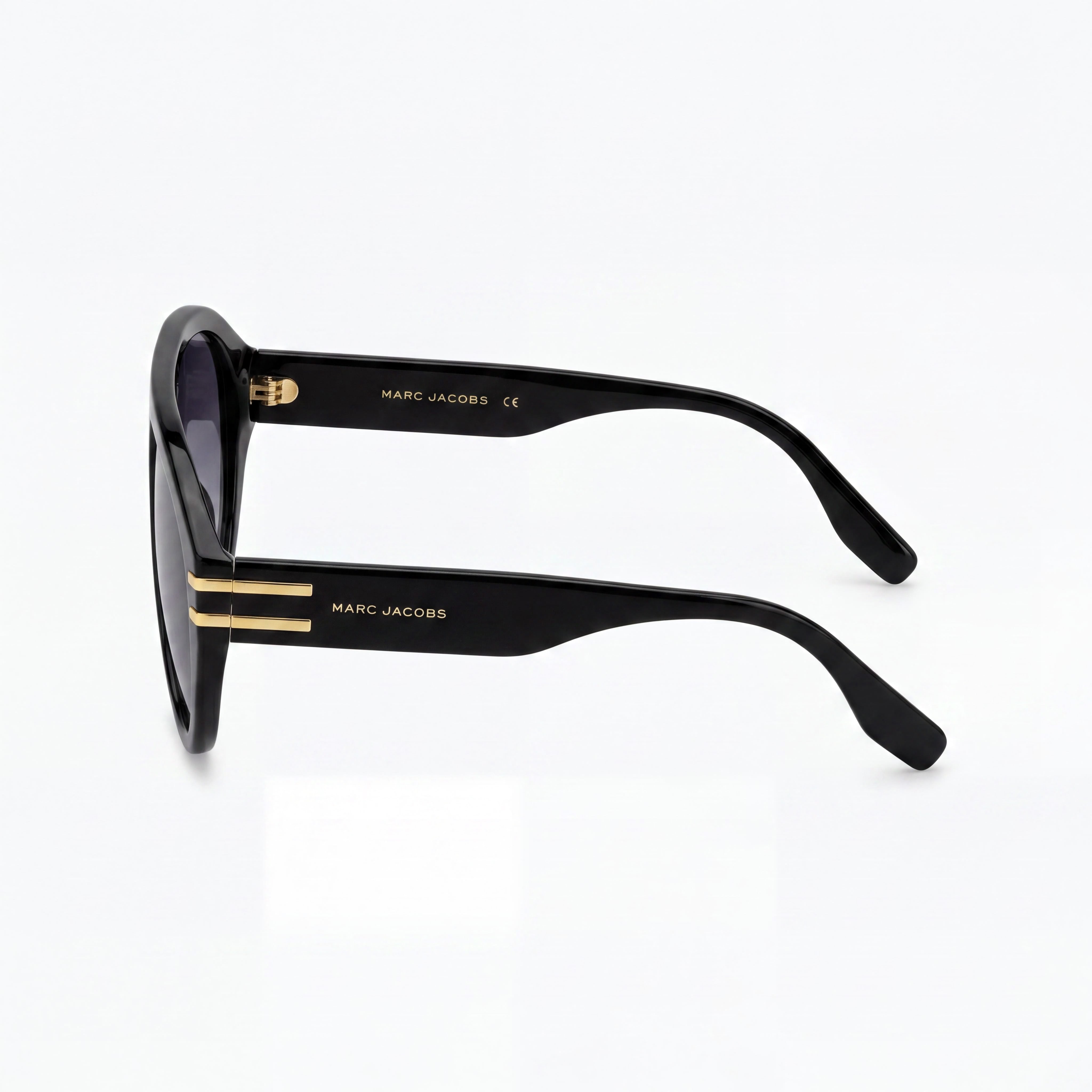 Marc Jacobs MARC 747/S - Gafas de sol unisex de acetato, estilo casual, montura negra, gris oscuro, sin polarizar, 58-15-145, Photo 3