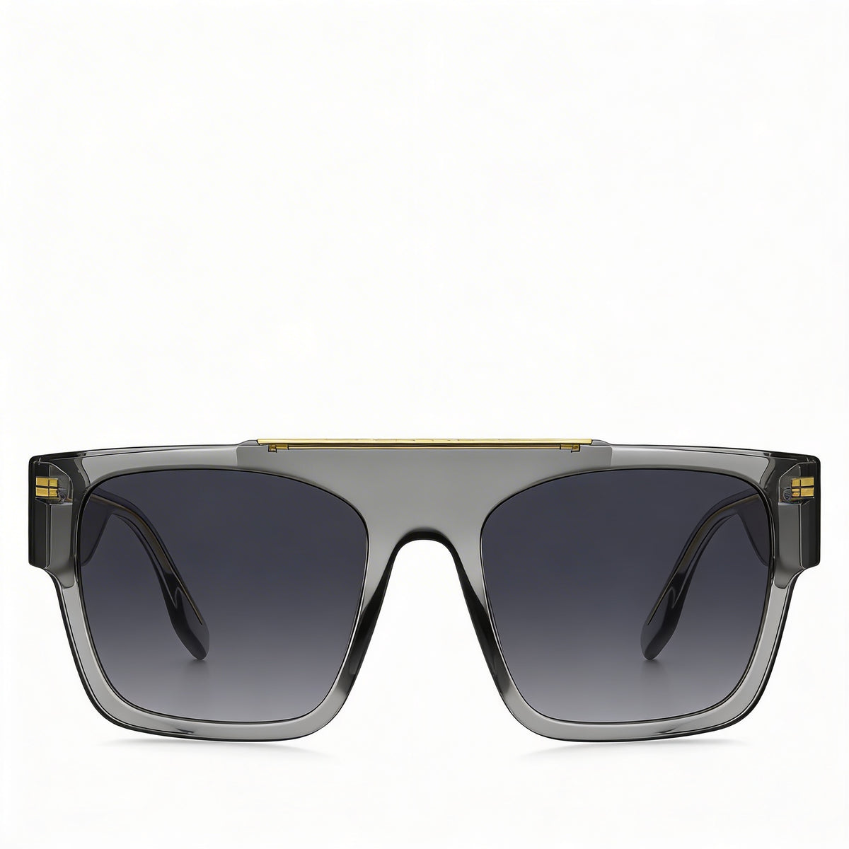 Gafas de sol rectangulares Marc Jacobs Marc 757/S para hombre, gris, 54 mm, Photo 2