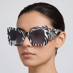 Marc Jacobs MARC 761/S Black and White Pattern Sunglasses Women — lifestyle wear, sunny weather accessory