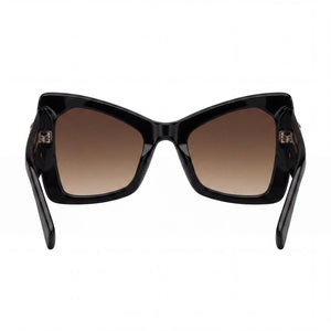 Marc Jacobs MARC 761/S Butterfly Sunglasses for Women — interior view, Non-Polarized lens detail