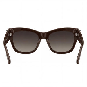 Marc Jacobs Marc 762/S Cat Eye Sunglasses for Women — interior view, Non-Polarized lens detail