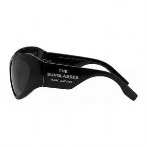 Marc Jacobs Marc 773/S Cat Eye Sunglasses Women — side view, Non-Polarized Black lens