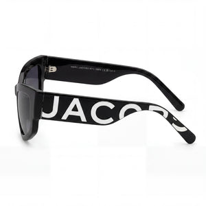 Marc Jacobs MARC 796/S Cat Eye Sunglasses Women — side view, Non-Polarized Dark grey shaded lens