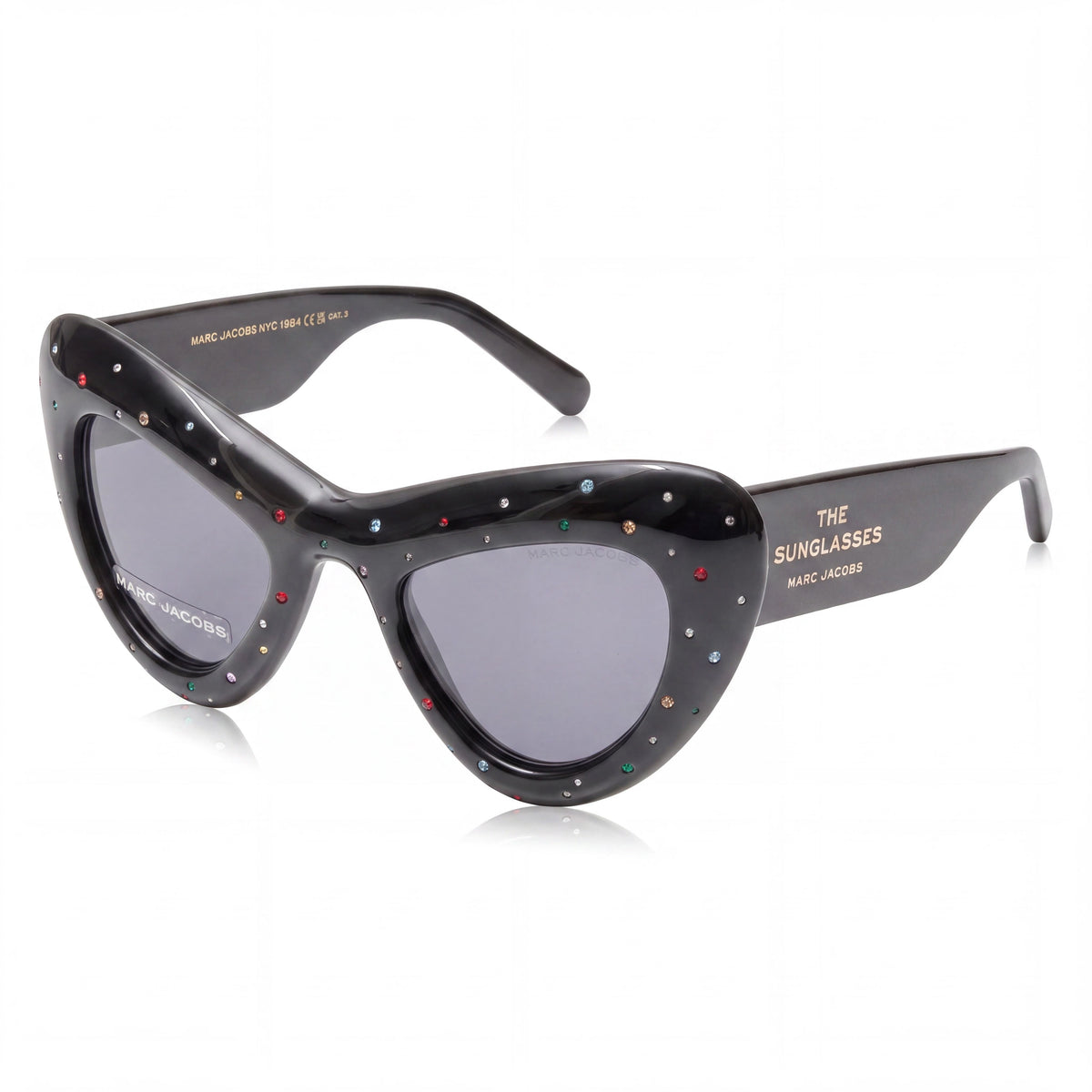Gafas de sol para mujer Marc Jacobs MARC 798/S ojo de gato en color negro, 24 mm, Photo 1
