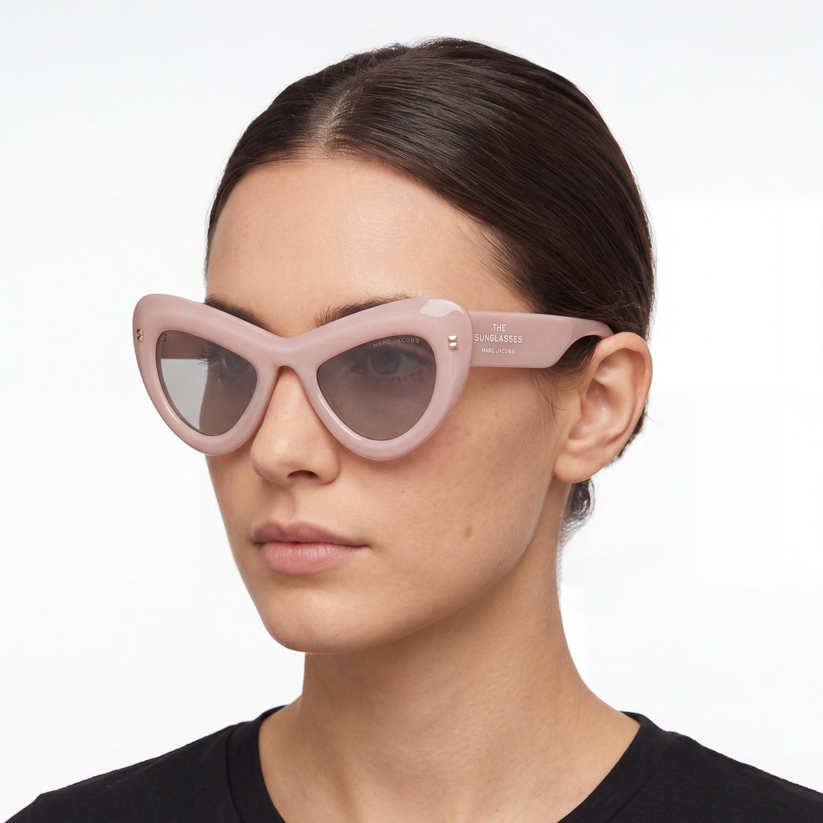 Gafas de sol Marc Jacobs MARC 798/S ojo de gato color rosa cristal para mujer, 24mm, Photo 4