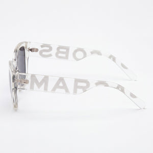 Marc Jacobs Marc 807/S Rectangle Sunglasses Unisex — side view, Clear lens