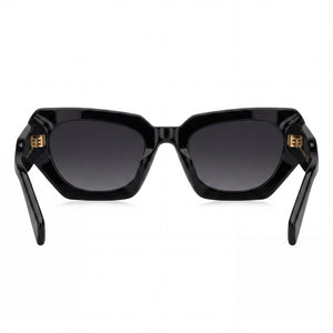 Marc Jacobs MARC 851/S Rectangle Sunglasses Women — side view, Polarized Dark Grey Shaded lens