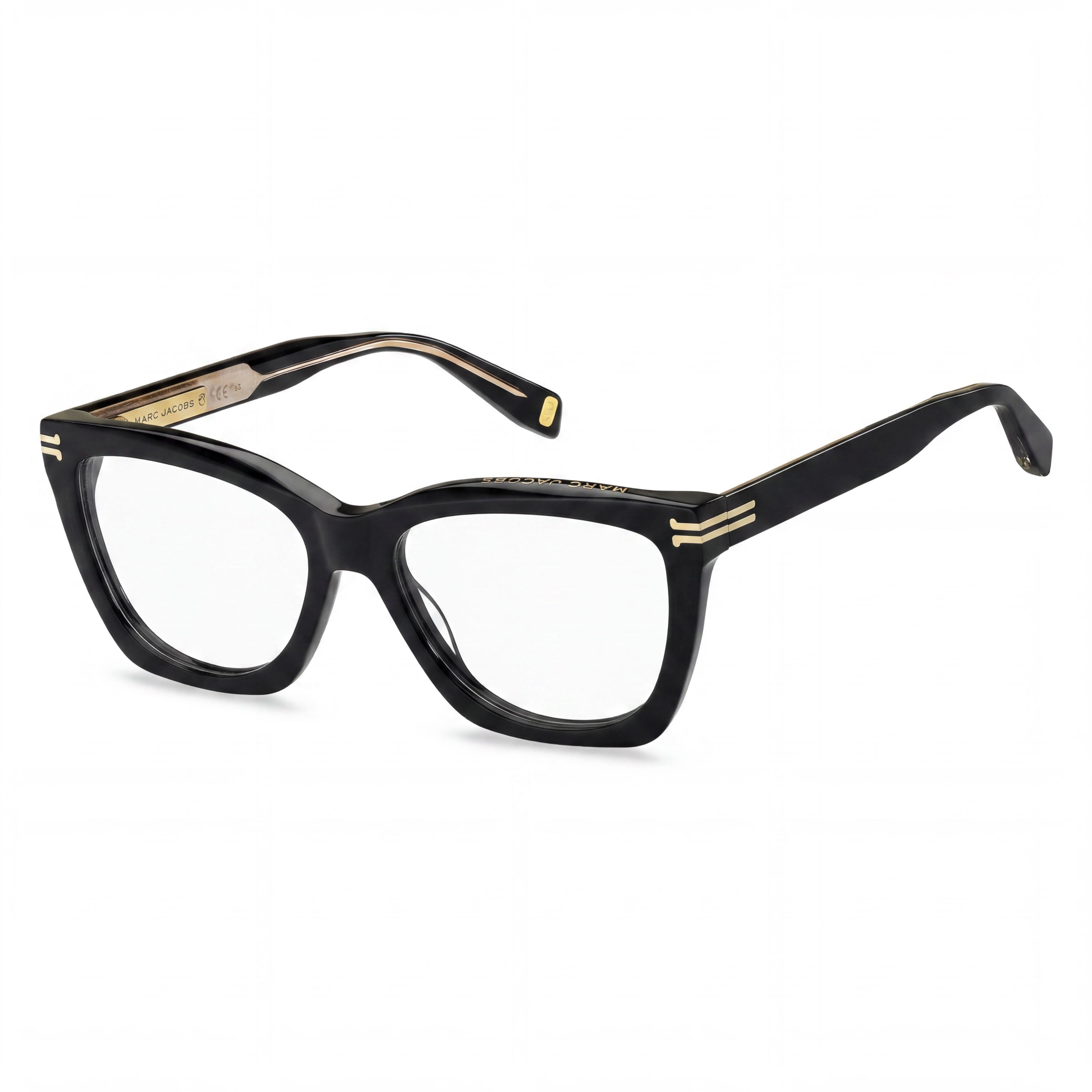Gafas de sol cuadradas Marc Jacobs Mj 1014 negras para mujer, de acetato de 52 mm, Photo 1