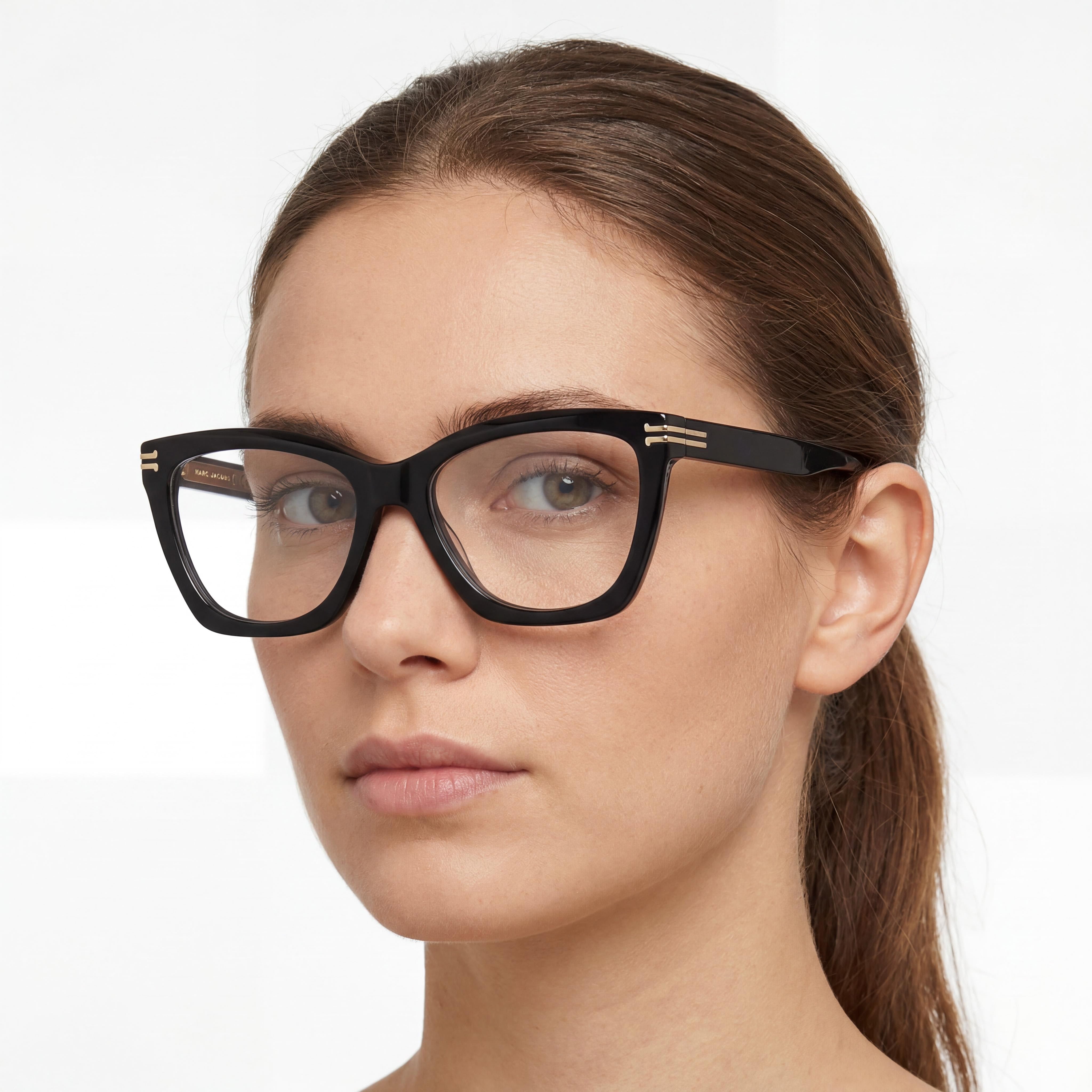 Gafas de sol cuadradas Marc Jacobs Mj 1014 negras para mujer, de acetato de 52 mm, Photo 4