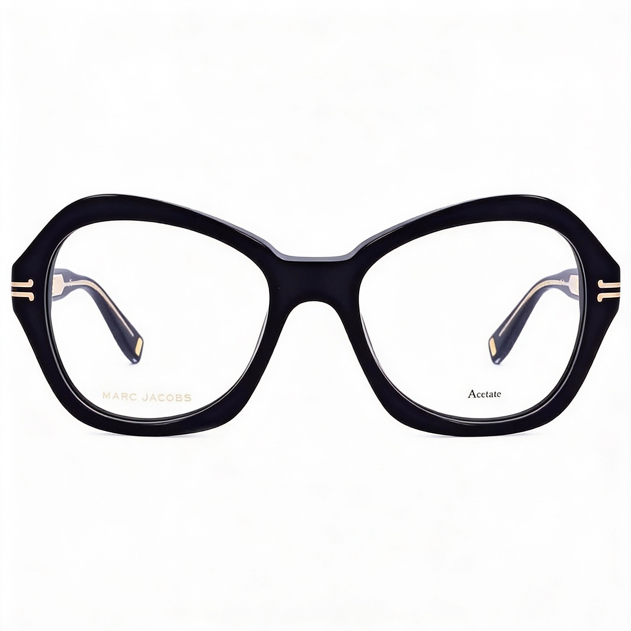 Marc Jacobs MJ 1053 Black Square Eyeglasses for Women, Acetate 52mm, Photo 2