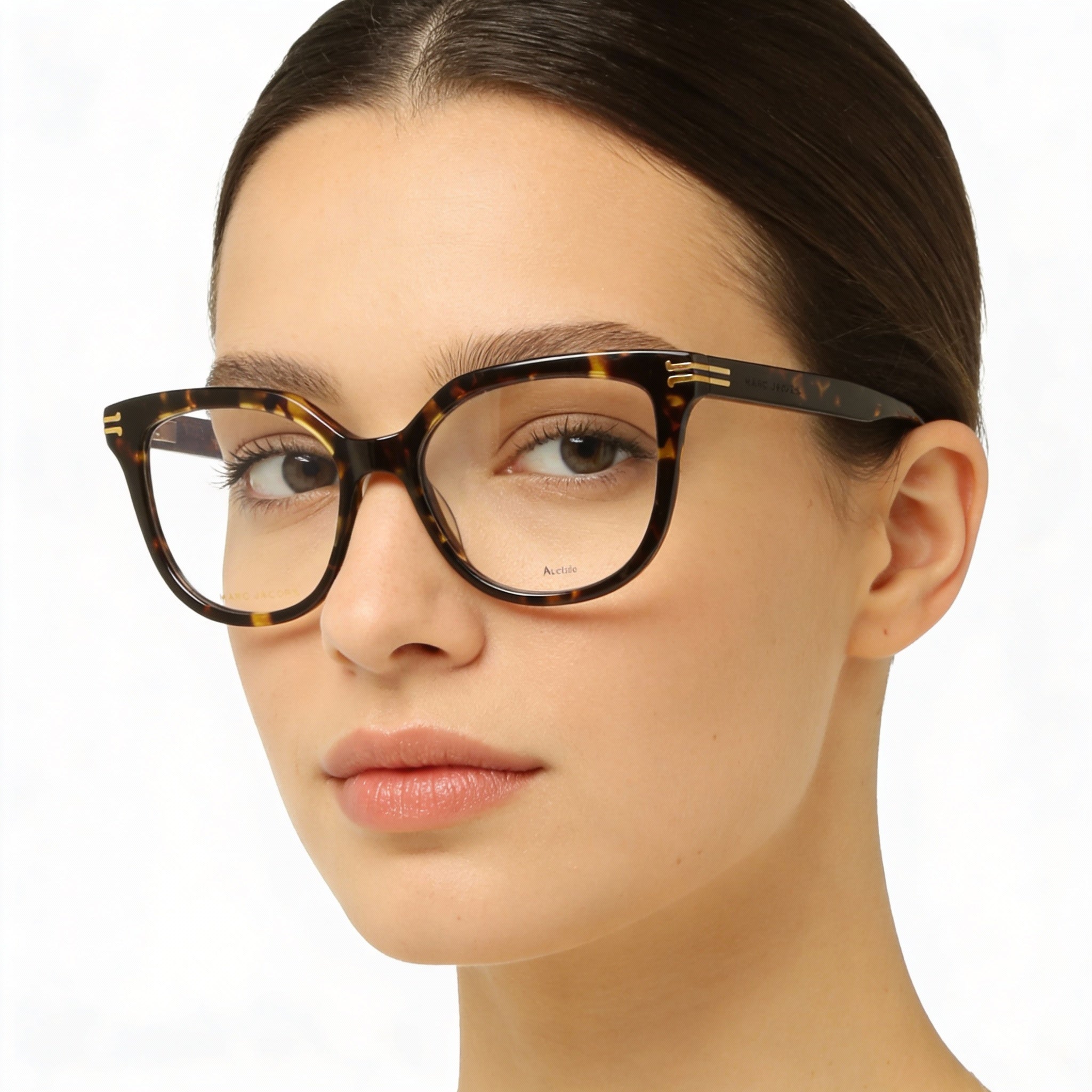 Gafas cuadradas Marc Jacobs MJ 1072 Marrón Habana para mujer, 51 mm, Photo 4