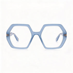 Marc Jacobs MJ 1077 Square Eyeglasses for Women — front view, Acetate