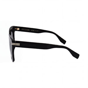 Marc Jacobs MJ 1083/S Rectangle Sunglasses Women — side view, Black lens