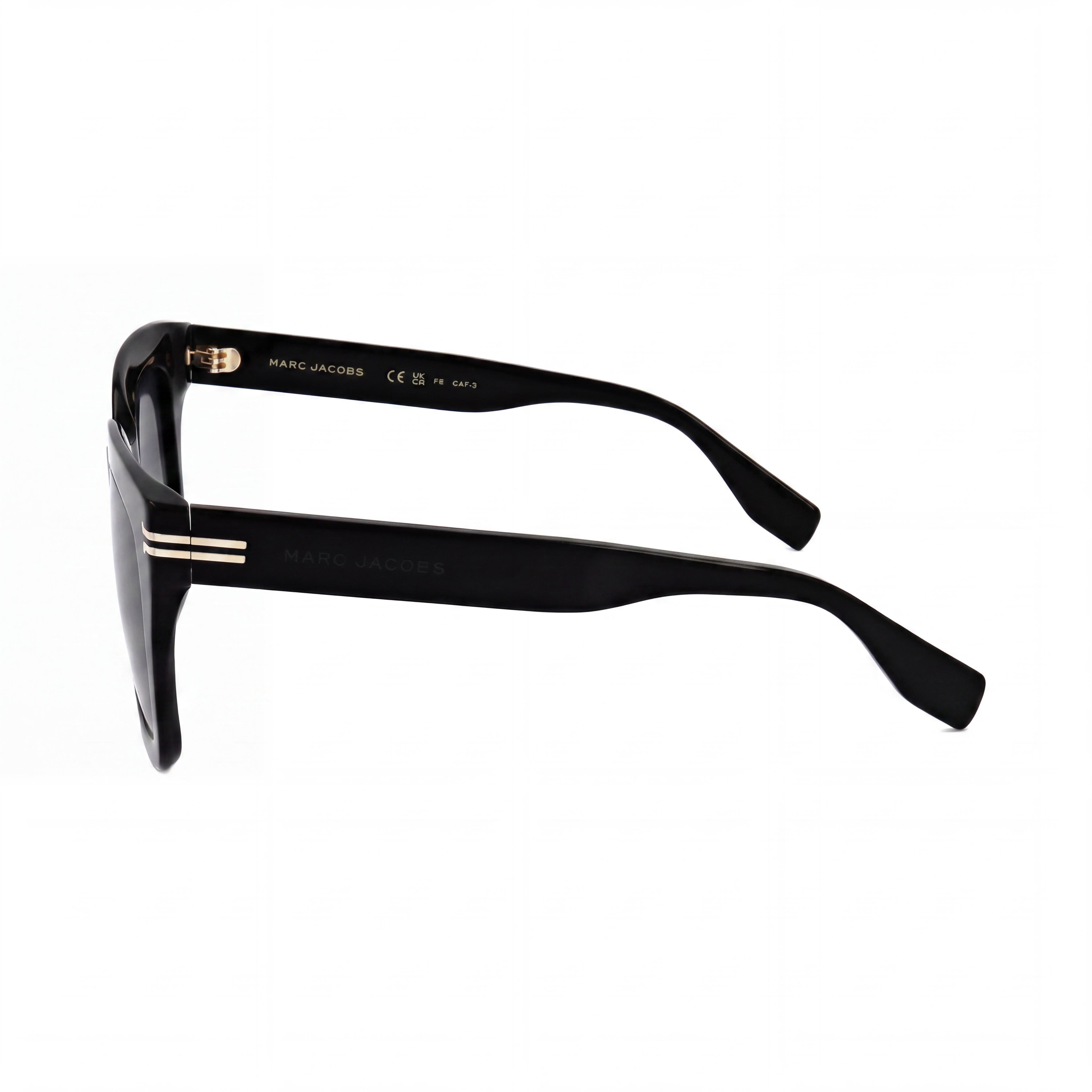 Marc Jacobs MJ 1083/S Black Rectangle Sunglasses for Women, 52mm, Photo 3