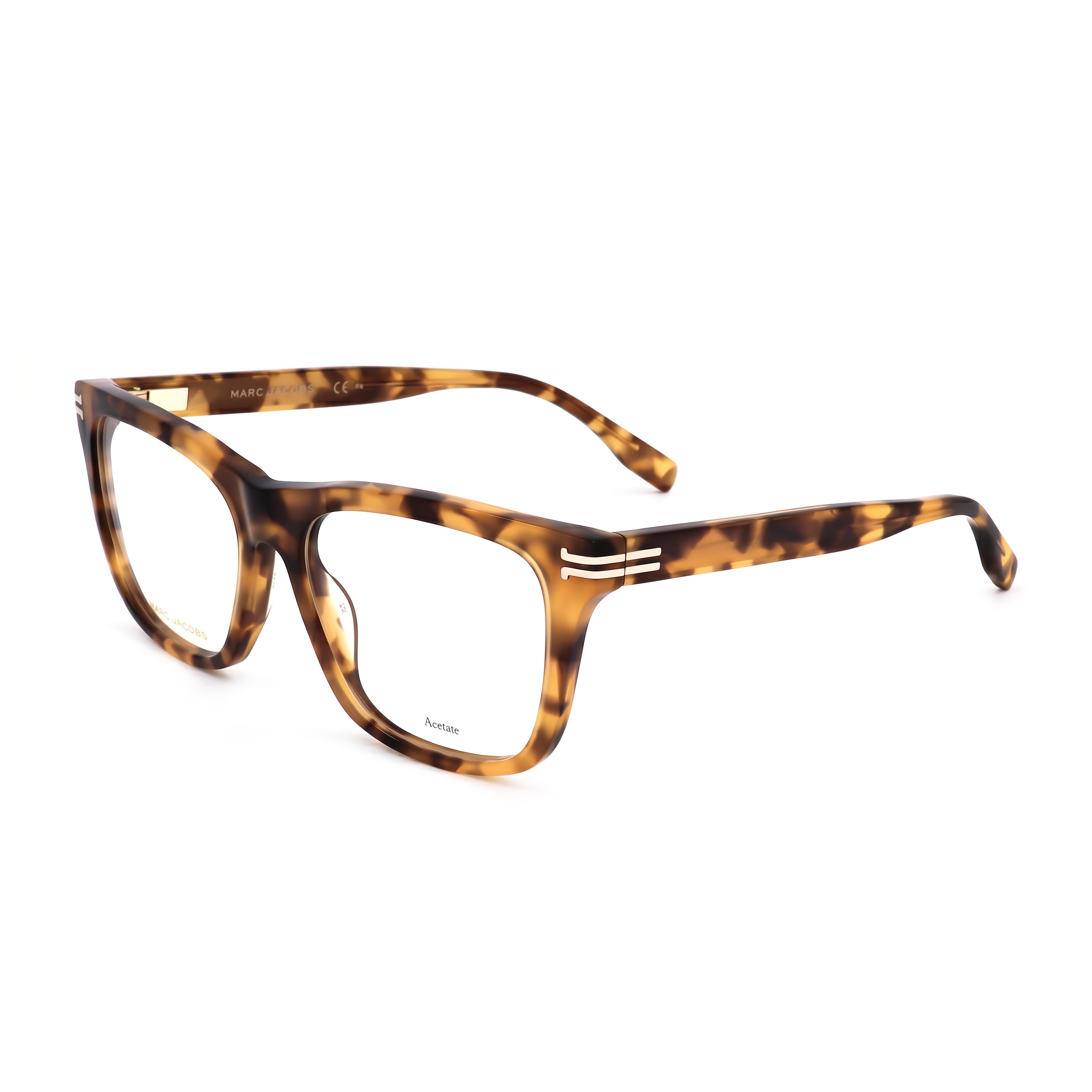 Marc Jacobs MJ 1084 Havana Yellow Rectangle Eyeglasses for Women, Photo 1