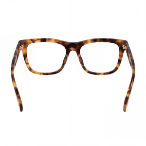 Marc Jacobs MJ 1084 Rectangle Eyeglasses Women — side view, Havana Acetate temples