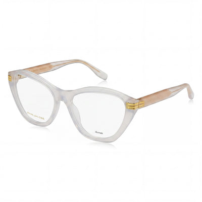 Marc Jacobs MJ 1086 White Cat Eye Eyeglasses for Women, Acetate frame
