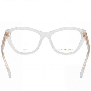 Marc Jacobs MJ 1086 Cat Eye Eyeglasses for Women — interior view, Polycarbonate demo lenses