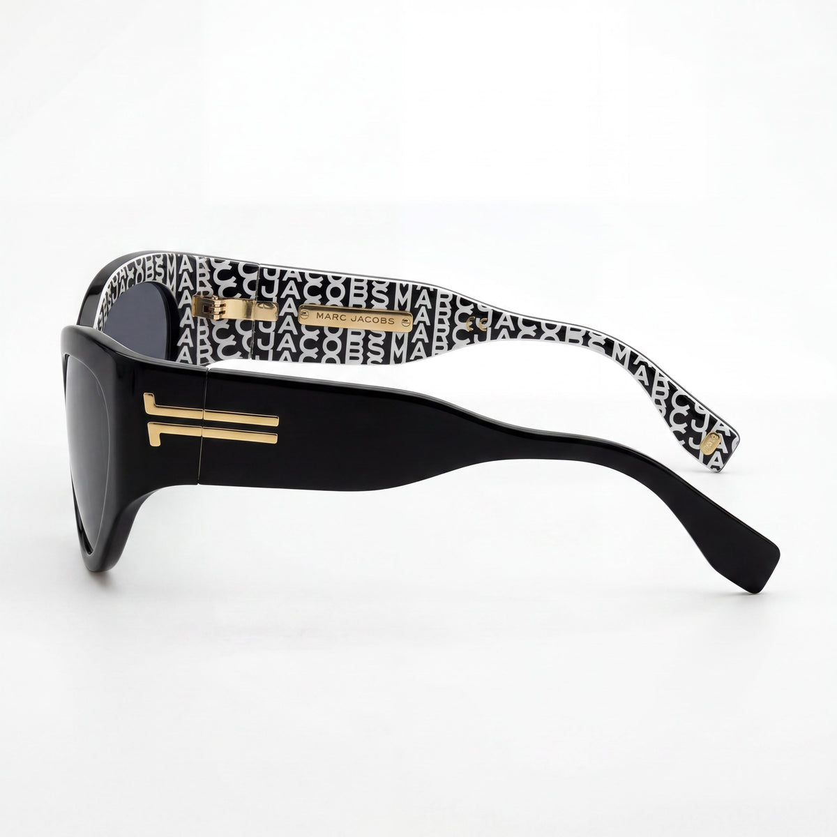 Marc Jacobs Mj 1087/S Black Cat Eye Sunglasses for Women, 61mm, Photo 3