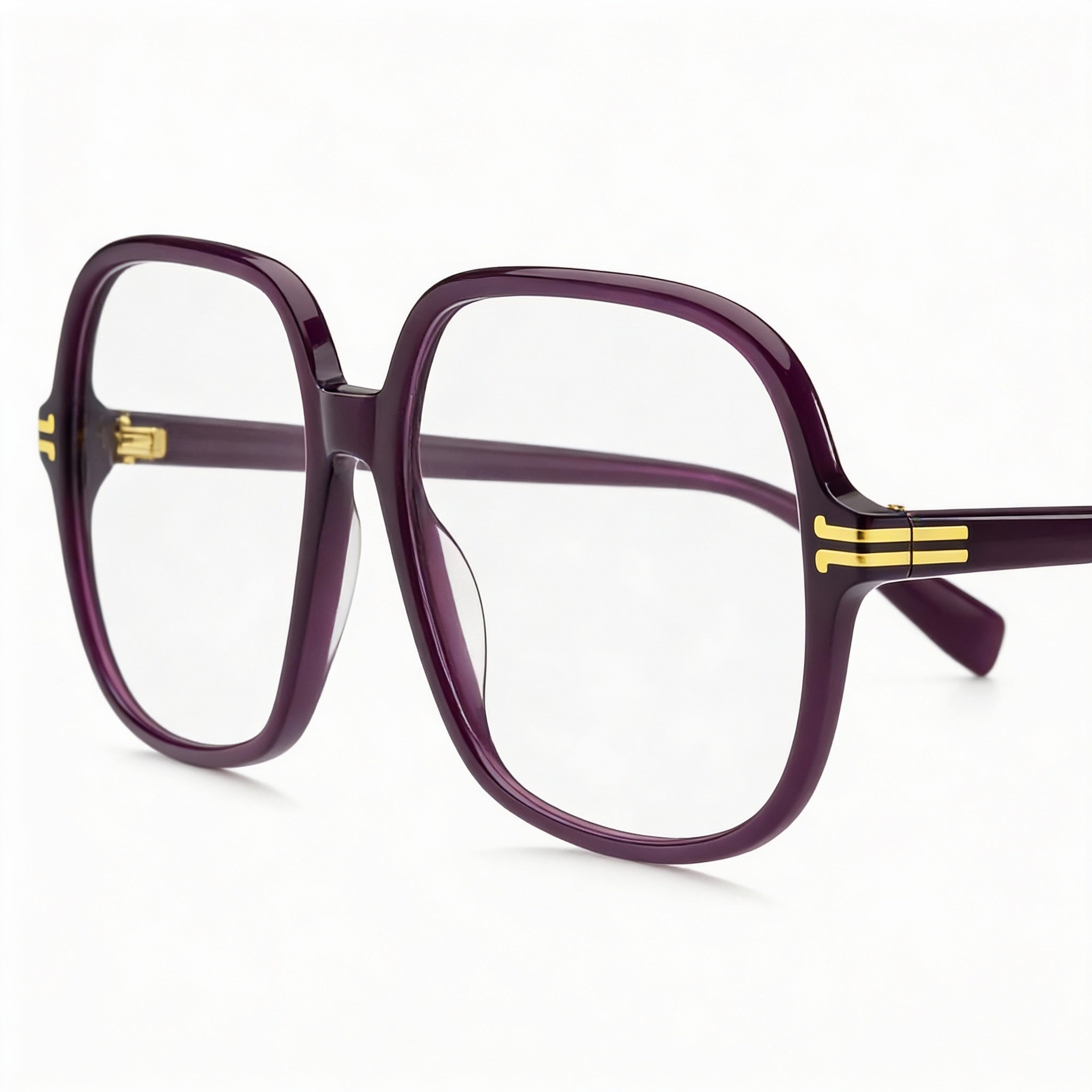 Marc Jacobs MJ 1098 Violet Square Eyeglasses for Women, Plastic, Photo 2