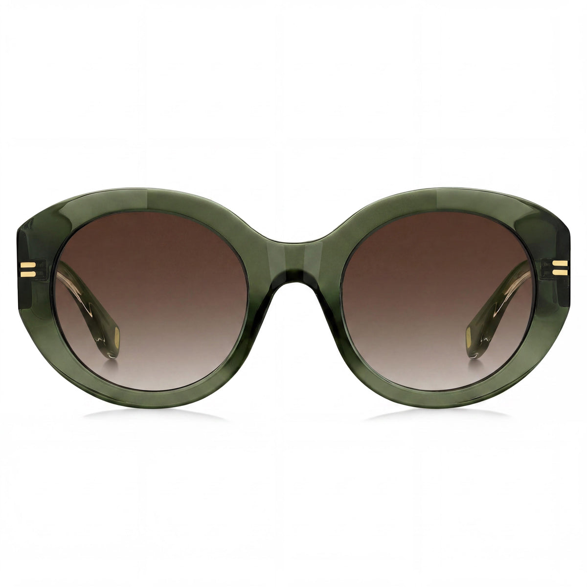 Gafas de sol redondas para mujer Marc Jacobs Mj 1110/S verde/marrón, 51mm, Photo 2