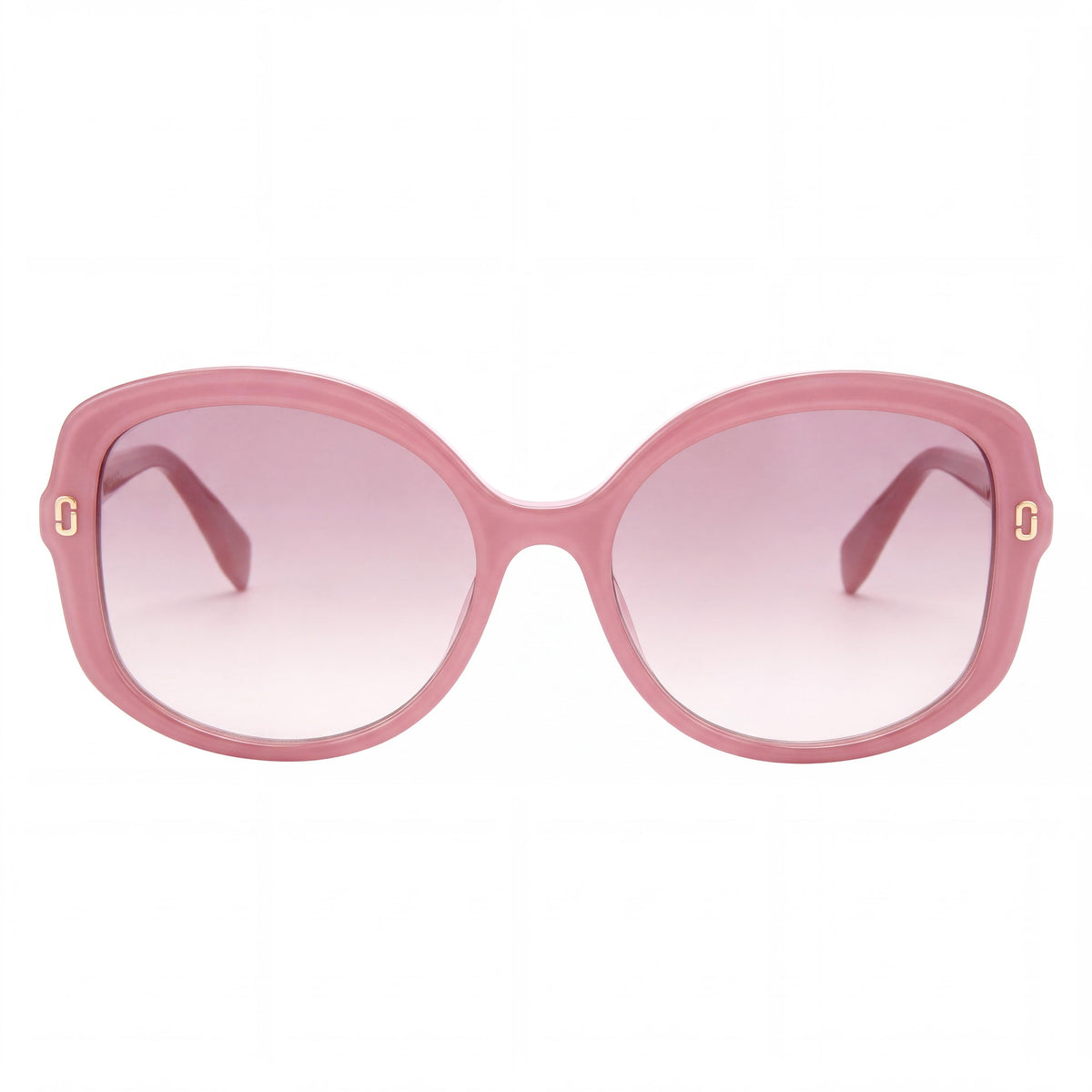 Marc Jacobs MJ 1119/S Gafas de sol de mujer estilo ojo de gato con montura de acetato rosa y lentes marrones ahumadas de 50 mm, Photo 2