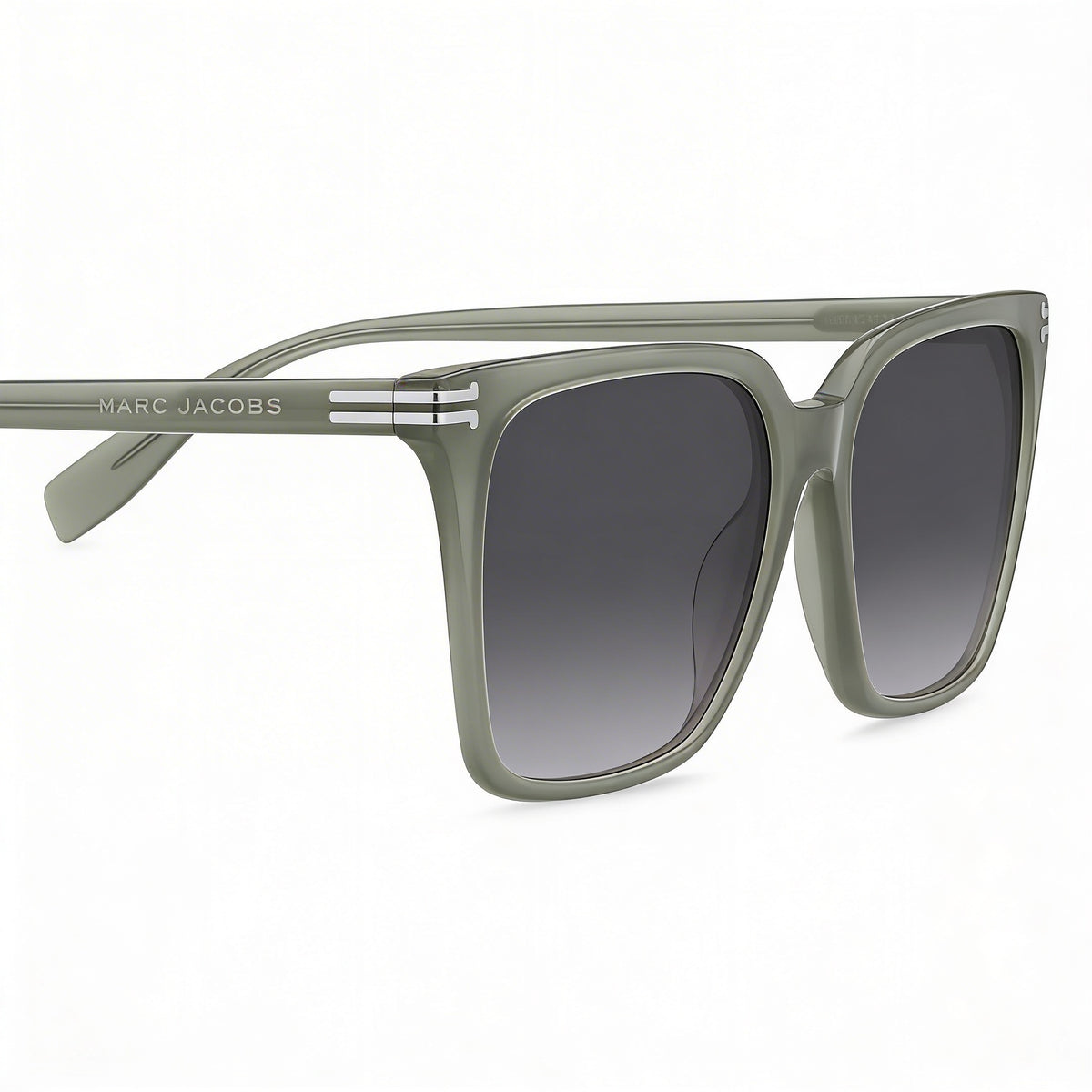 Monturas de Acetato Marc Jacobs Mod(Jar) para Hombre Gris Salvia con Lentes Transparentes con Protección UV 55mm, Photo 3