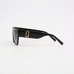 Marc Jacobs Modern Rectangle Sunglasses for Women — front view, Acetate frame