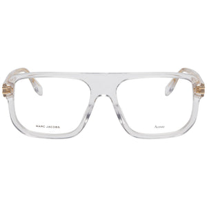 Marc Jacobs Modern Aviator Eyeglasses for Men — front view, Acetate