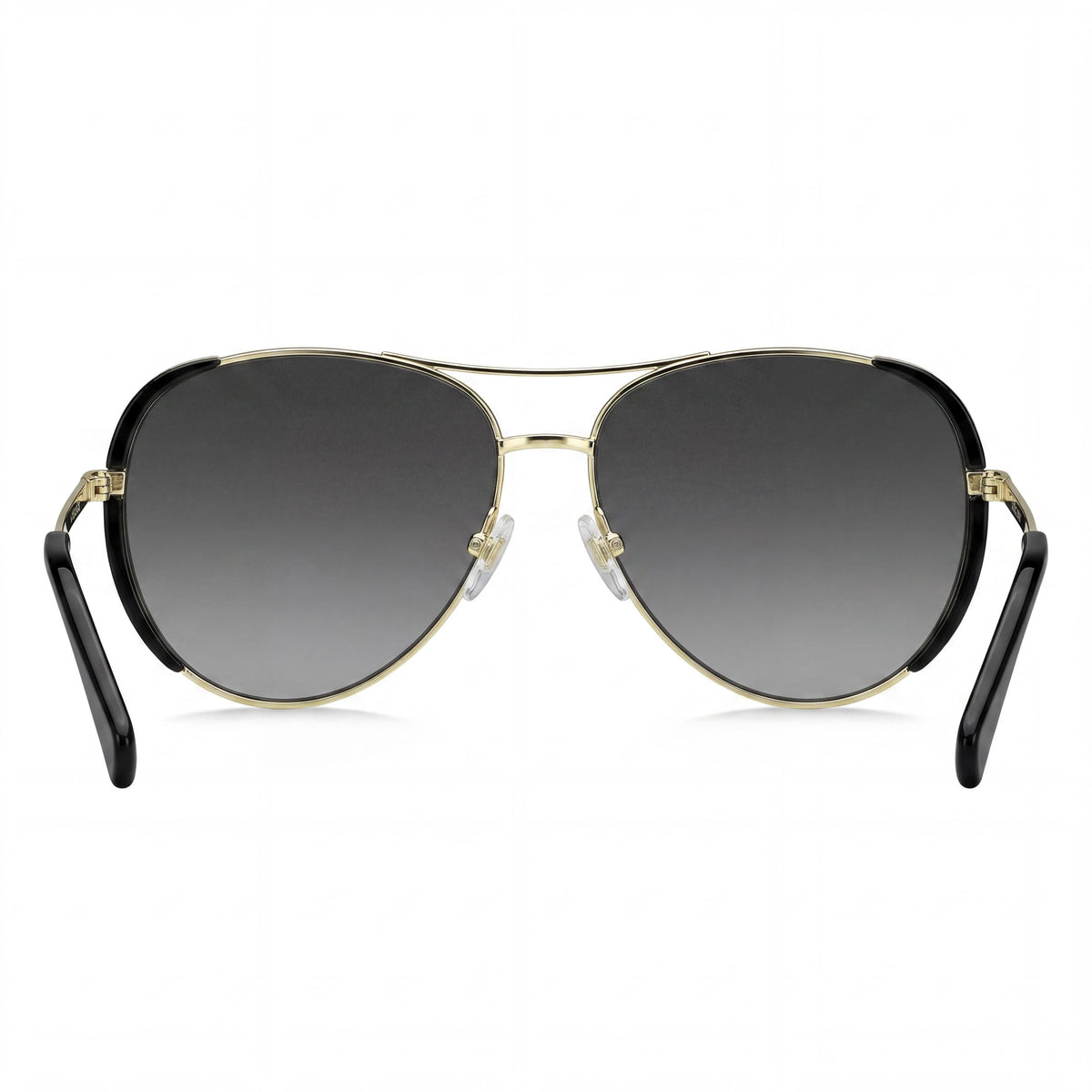 Gafas de sol aviador para mujer Marc Jacobs Modern 686/S doradas y negras, 59 mm, Photo 4