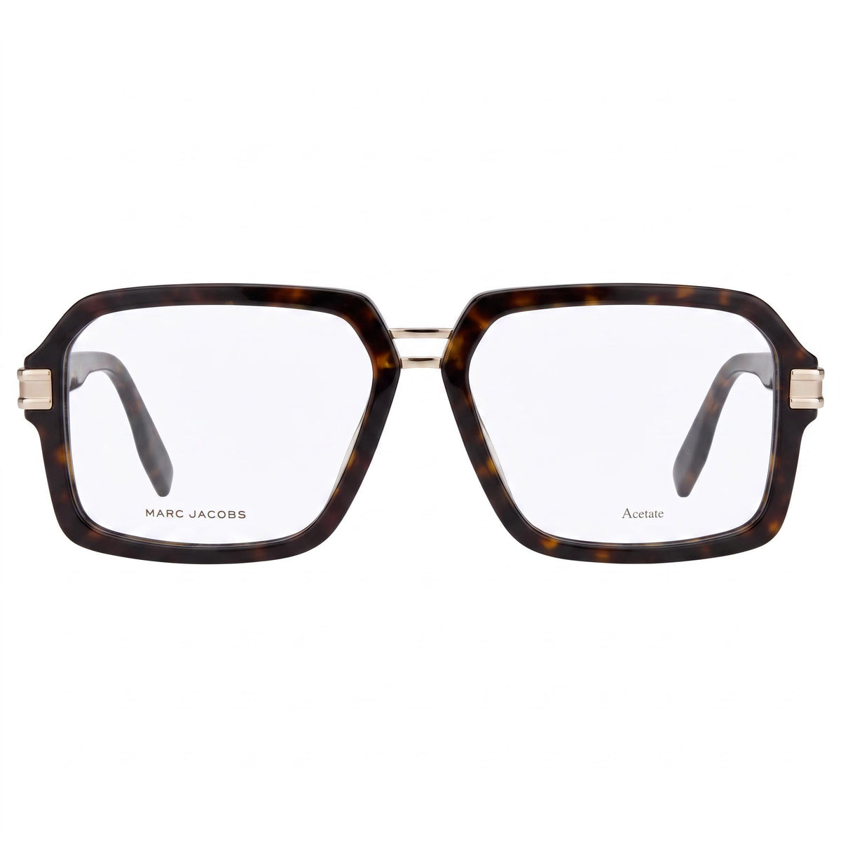 Marc Jacobs Modern Havana Rectangle Sunglasses for Men, 55mm, Photo 2
