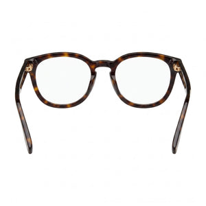 Marc Jacobs Modern Square Eyeglasses Unisex — interior view, Polycarbonate demo lenses
