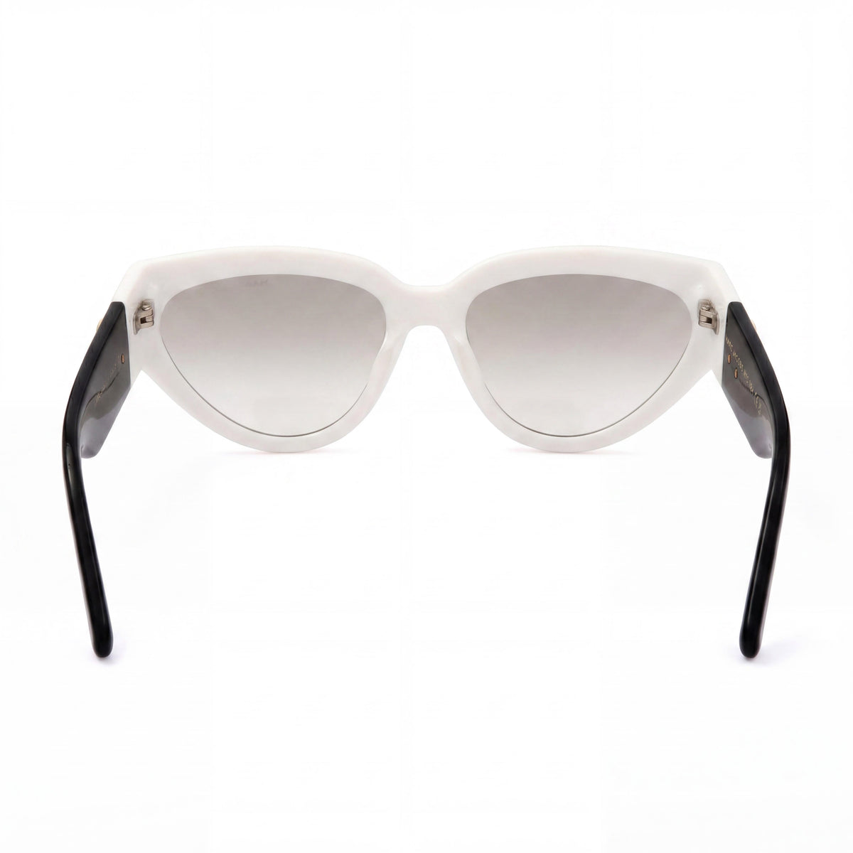 Gafas de sol Marc Jacobs Modern White Black Cat Eye para mujer, 57 mm, Photo 4
