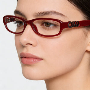Marc Jacobs Red Eyeglasses Women — lifestyle wear, office and reading