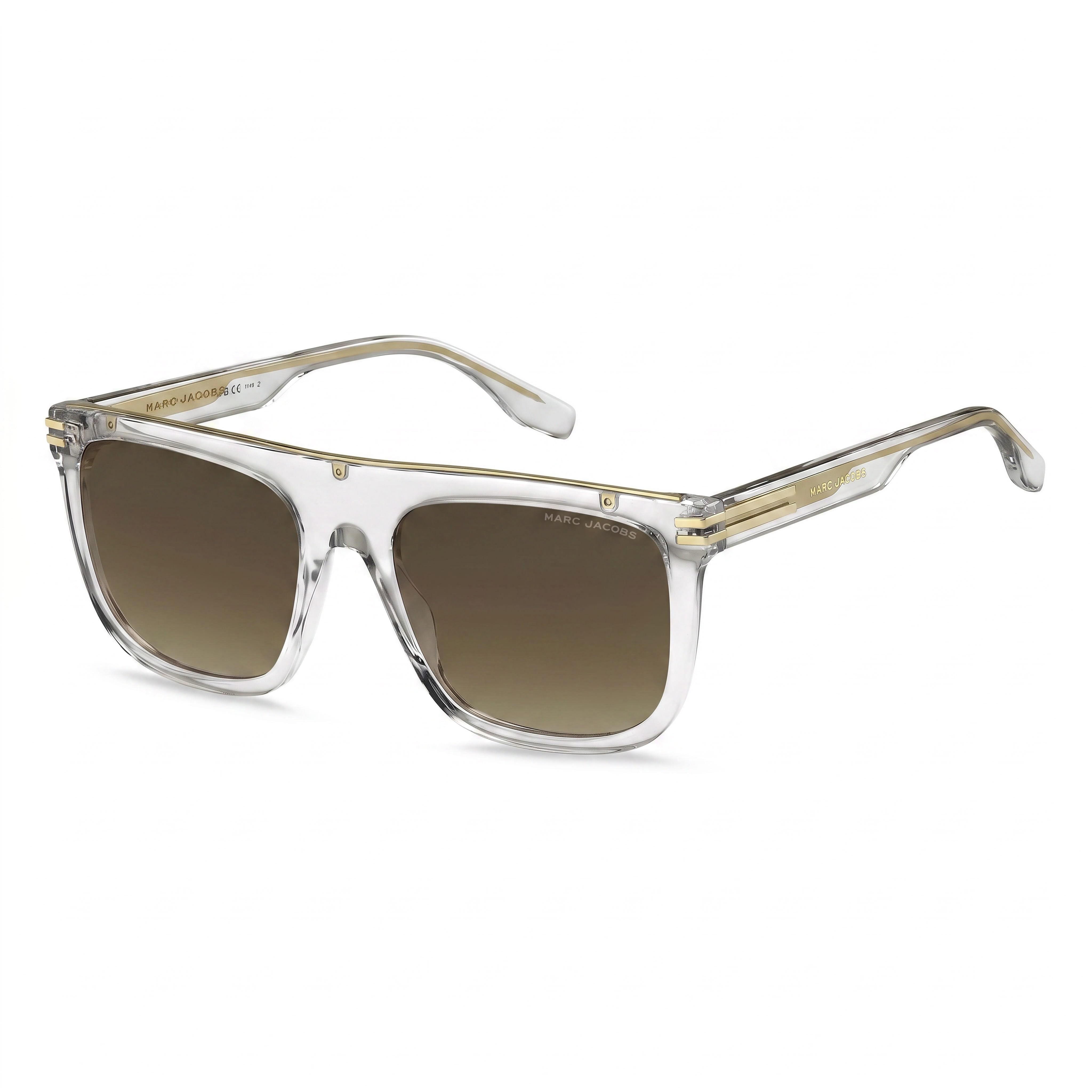 Gafas de Sol Cuadradas Transparentes Degradadas Marc Jacobs Unisex, 56mm, Photo 1